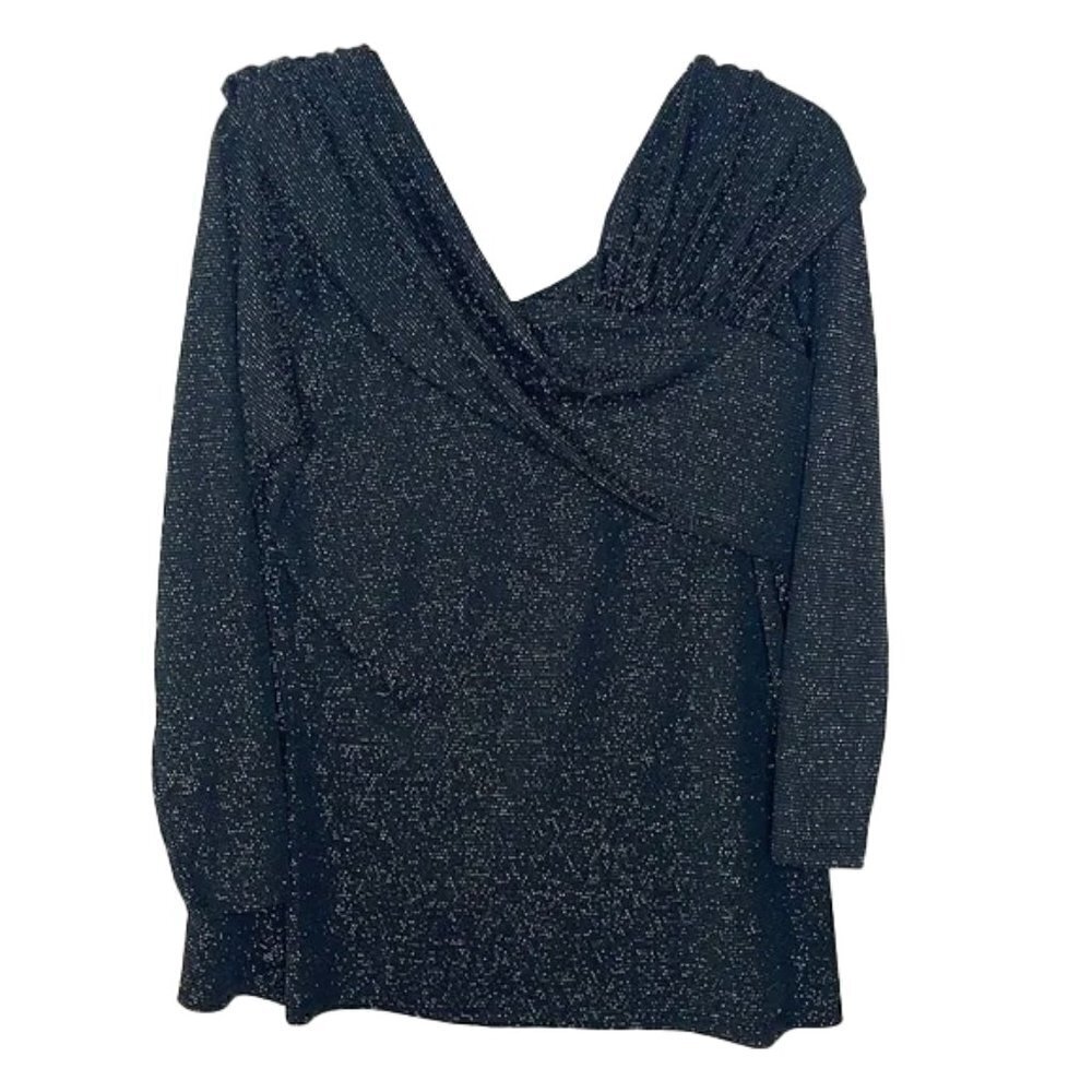 ❤️ 🆕 LANE BRYANT shimmery Blouse Size 14/16